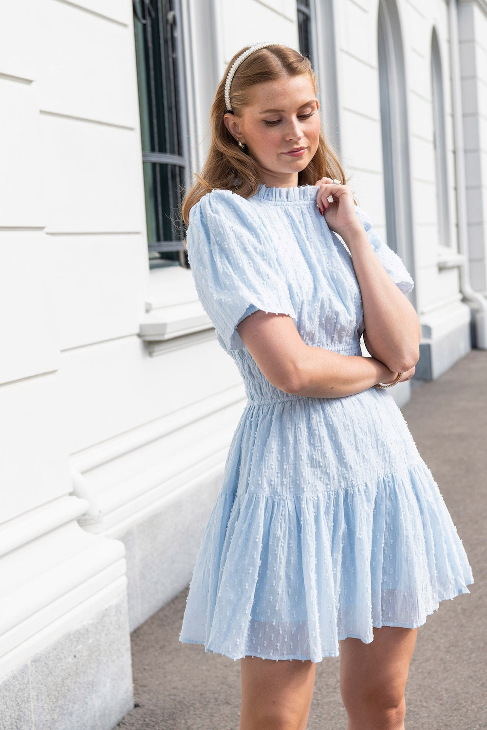 Louann Dress Light Blue | Kjoler | Smuk - Dameklær på nett