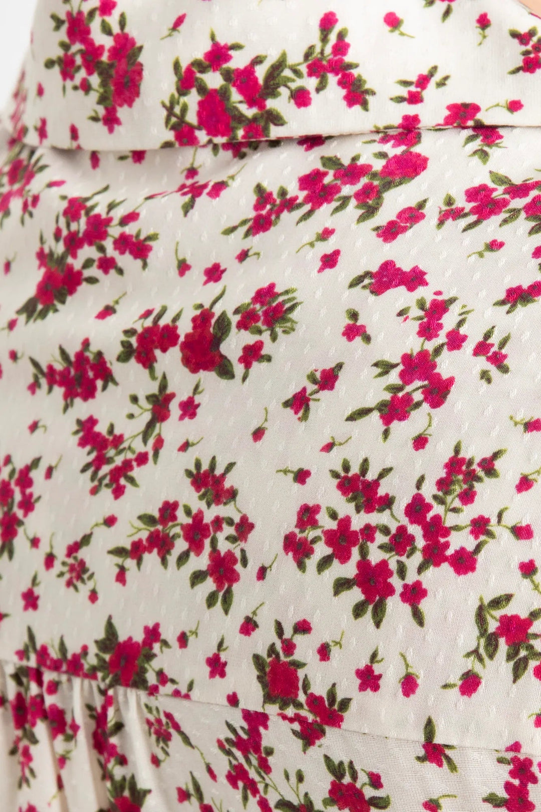 Lu Lu Blouse Berry Print | Skjorter og bluser | Smuk