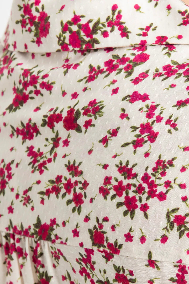 Lu Lu Blouse Berry Print | Skjorter og bluser | Smuk