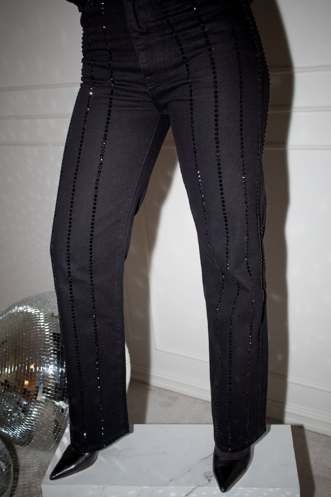 Luca Embellished Black | Bukser | Smuk - Dameklær på nett