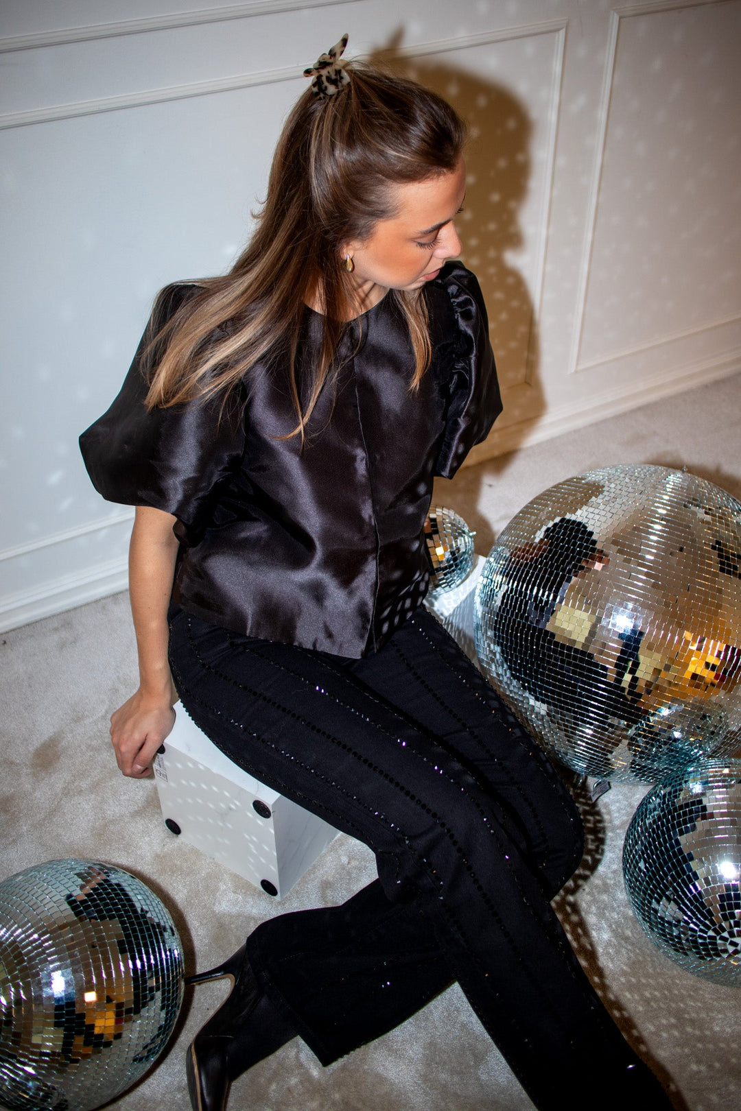 Luca Embellished Black | Bukser | Smuk - Dameklær på nett