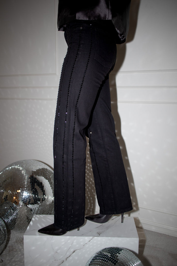 Luca Embellished Black | Bukser | Smuk - Dameklær på nett