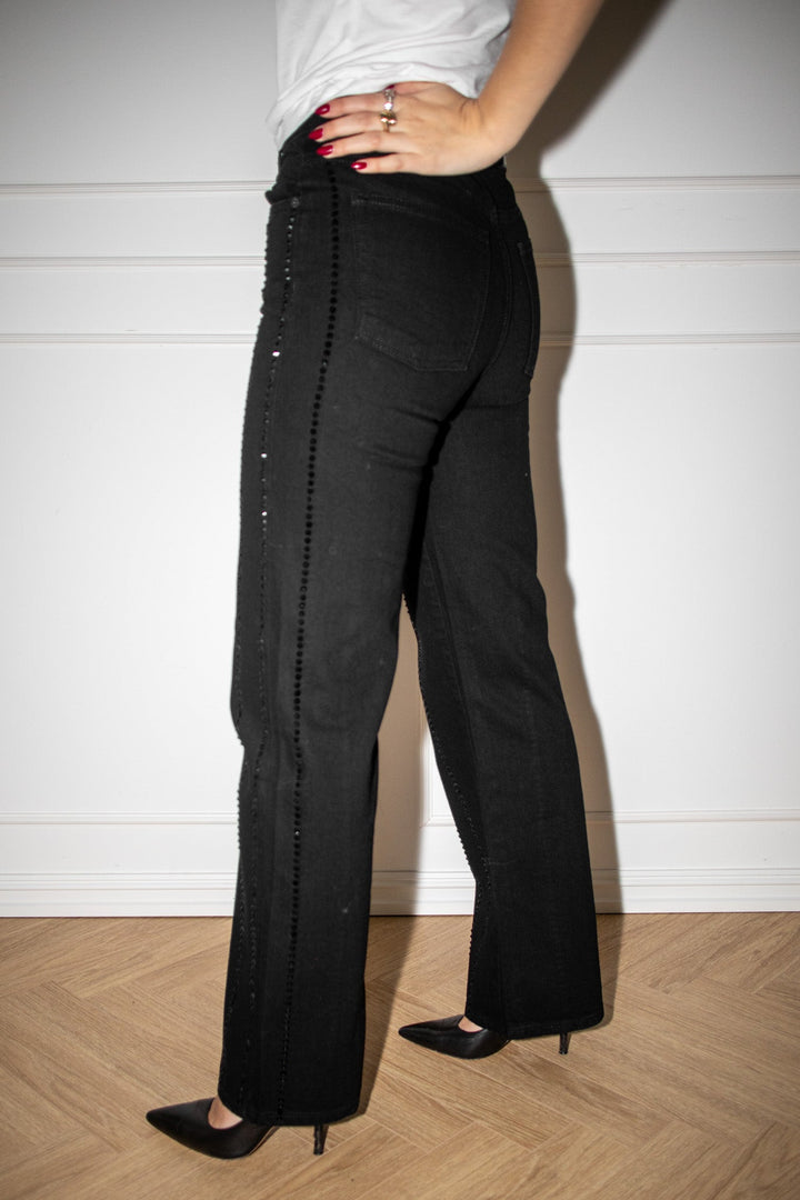 Luca Embellished Black | Bukser | Smuk - Dameklær på nett