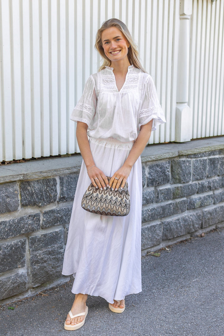 Lucille Skirt White | Skjørt | Smuk