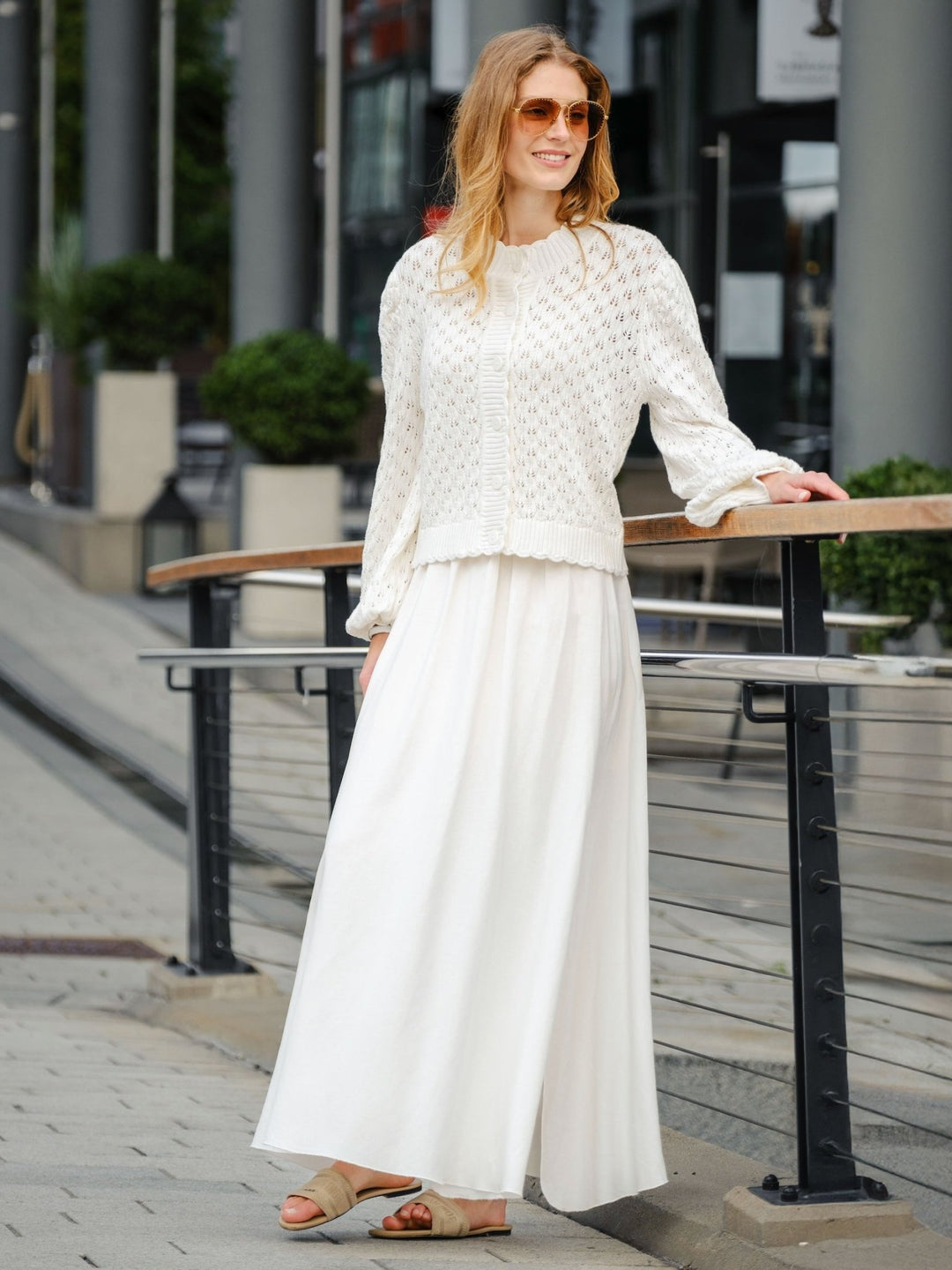 Lucille Skirt White | Skjørt | Smuk
