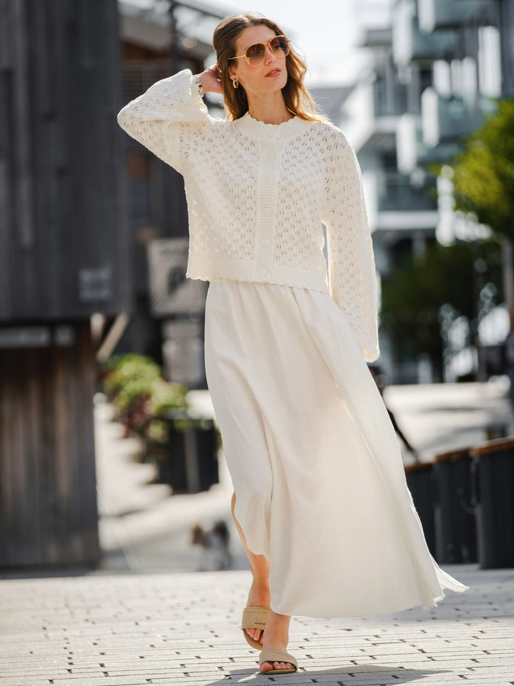 Lucille Skirt White | Skjørt | Smuk