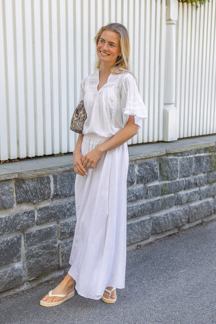 Lucille Skirt White | Skjørt | Smuk