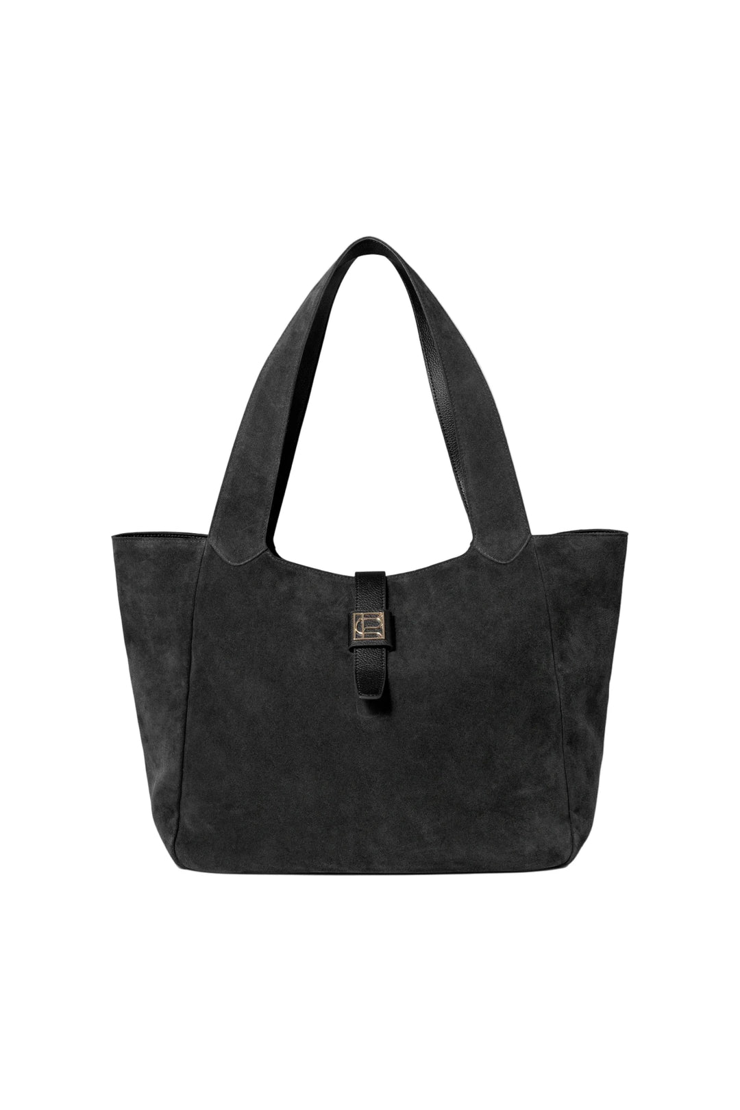 Lucille Tote Bag Large Black Suede | Vesker | Smuk