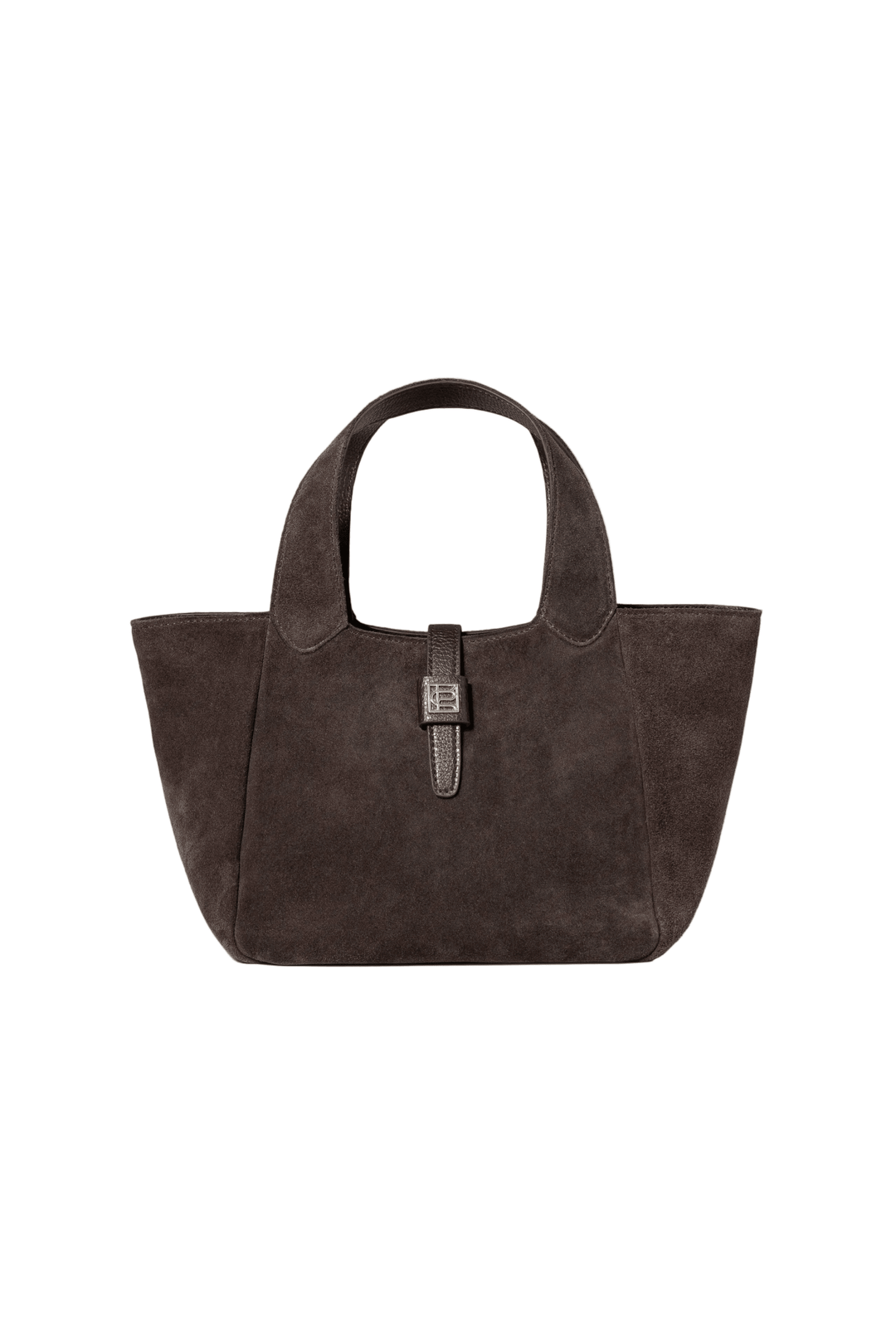 Lucille Tote Bag Small Dark Brown Suede | Vesker | Smuk