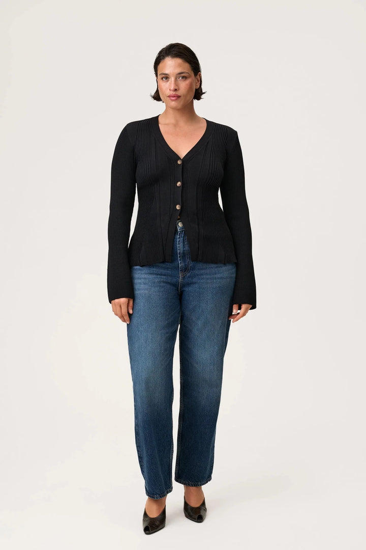 Lugo Cardigan Black | Genser | Smuk