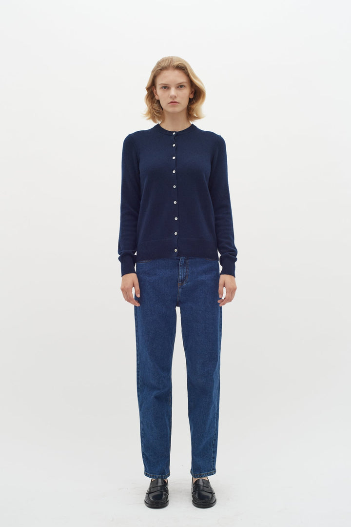 Lukkaiw Cardigan Marine blue | Genser | Smuk - Dameklær på nett
