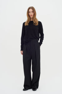 Lukka Crew-Neck Pullover Black