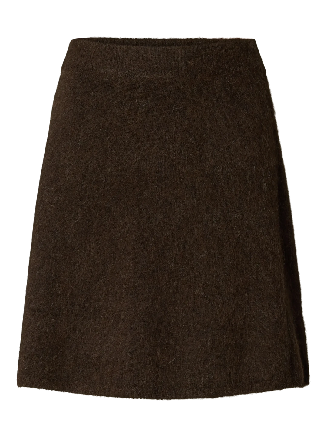 Lulu Brushed Hw Knit Skirt Delicioso Melange | Skjørt | Smuk