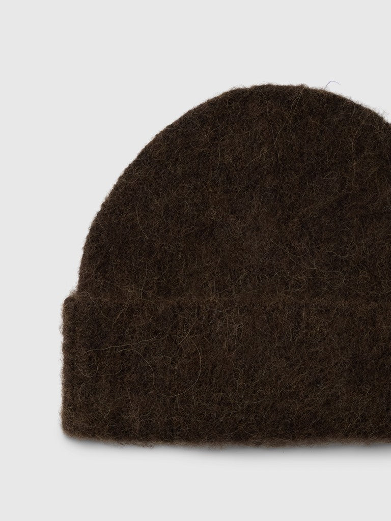 Lulu Brushed Wool Blend Beanie Delicioso | Accessories | Smuk