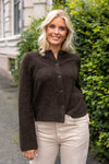 Lulu New Ls Knit Cardigan Delicioso Melange