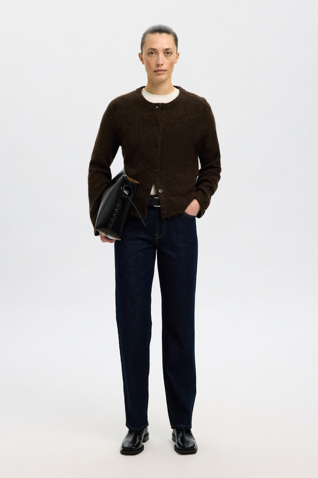 Lulu New Ls Knit Cardigan Delicioso Melange | Genser | Smuk - Dameklær på nett