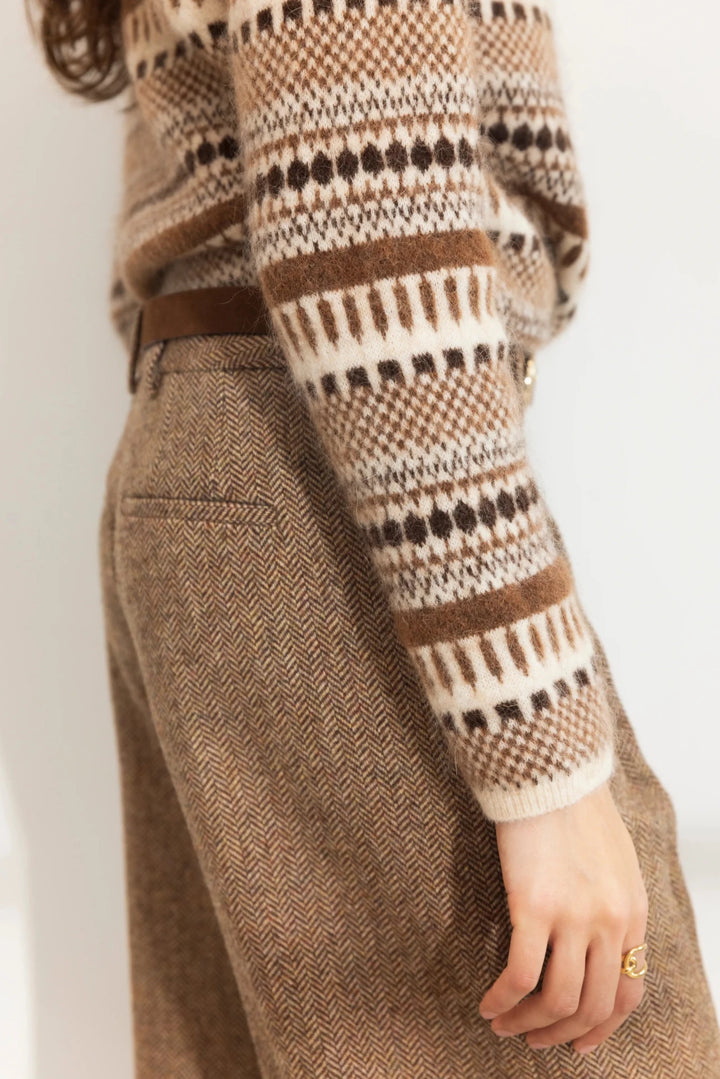 Lumi Knit Dark Brown | Genser | Smuk
