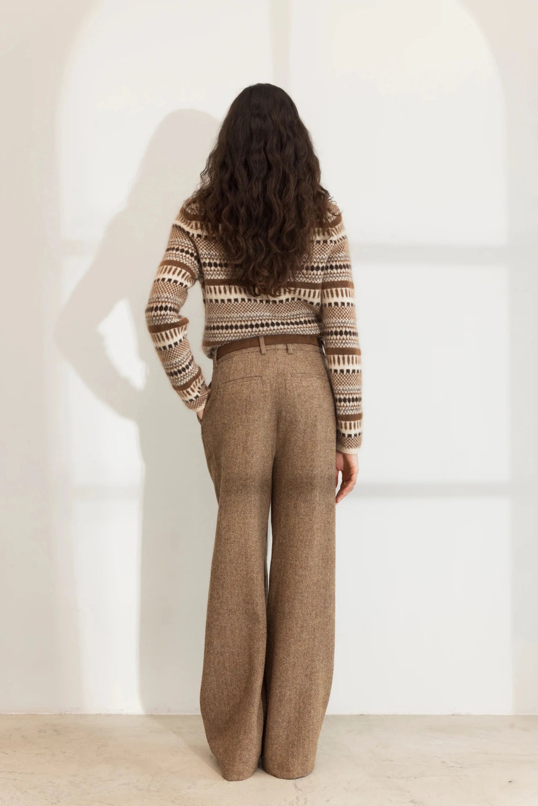 Lumi Knit Dark Brown | Genser | Smuk