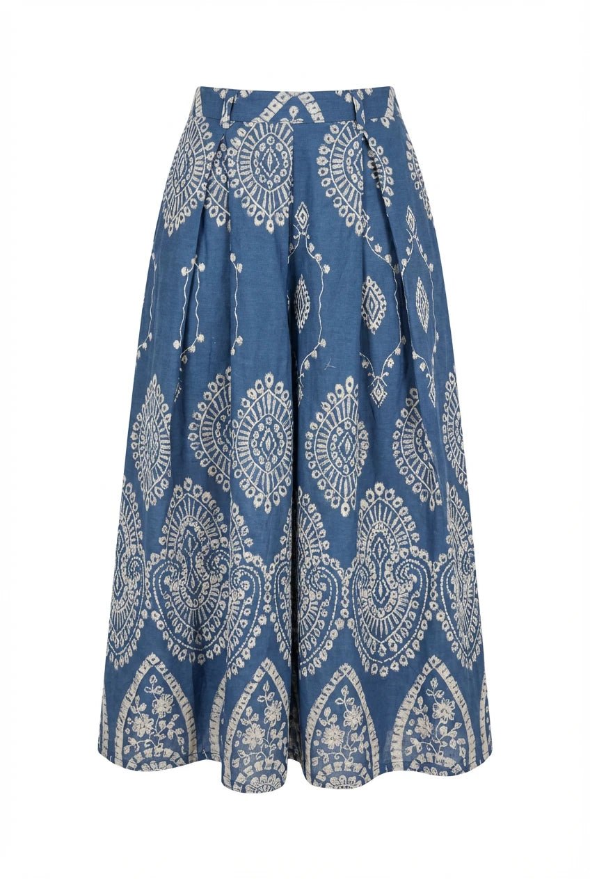 Lumine Midi Skirt Denim Bleu | Skjørt | Smuk