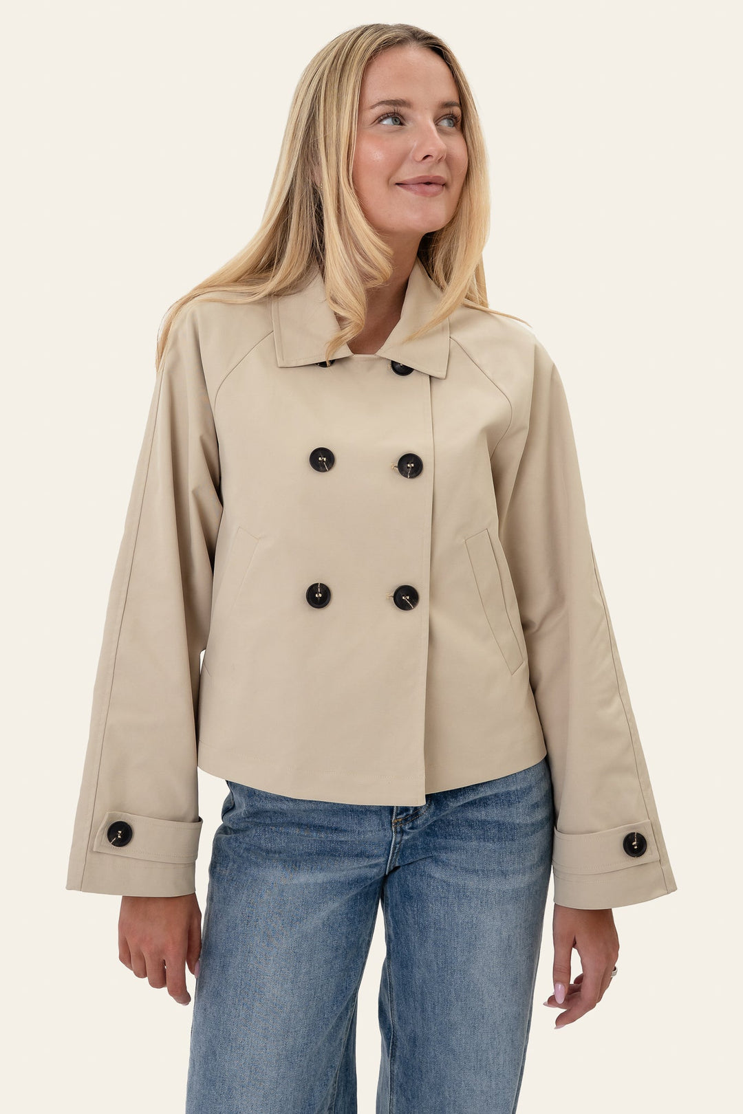 Luna Trenchcoat Beige | Yttertøy | Smuk