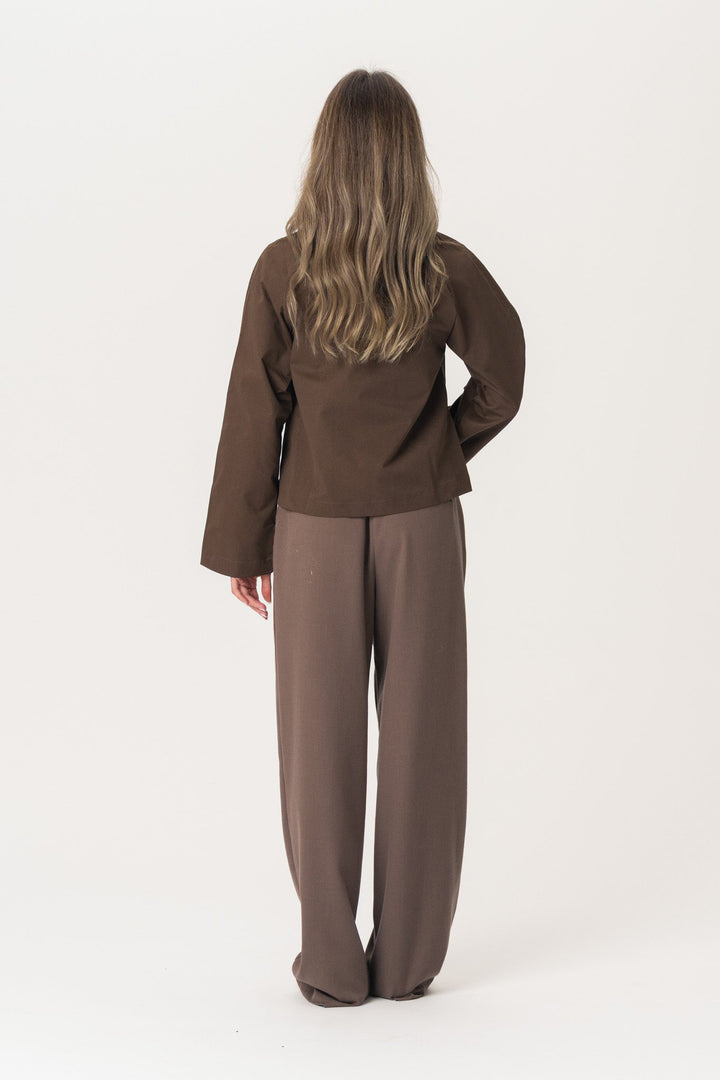 Luna Trenchcoat Dark Brown | Yttertøy | Smuk - Dameklær på nett