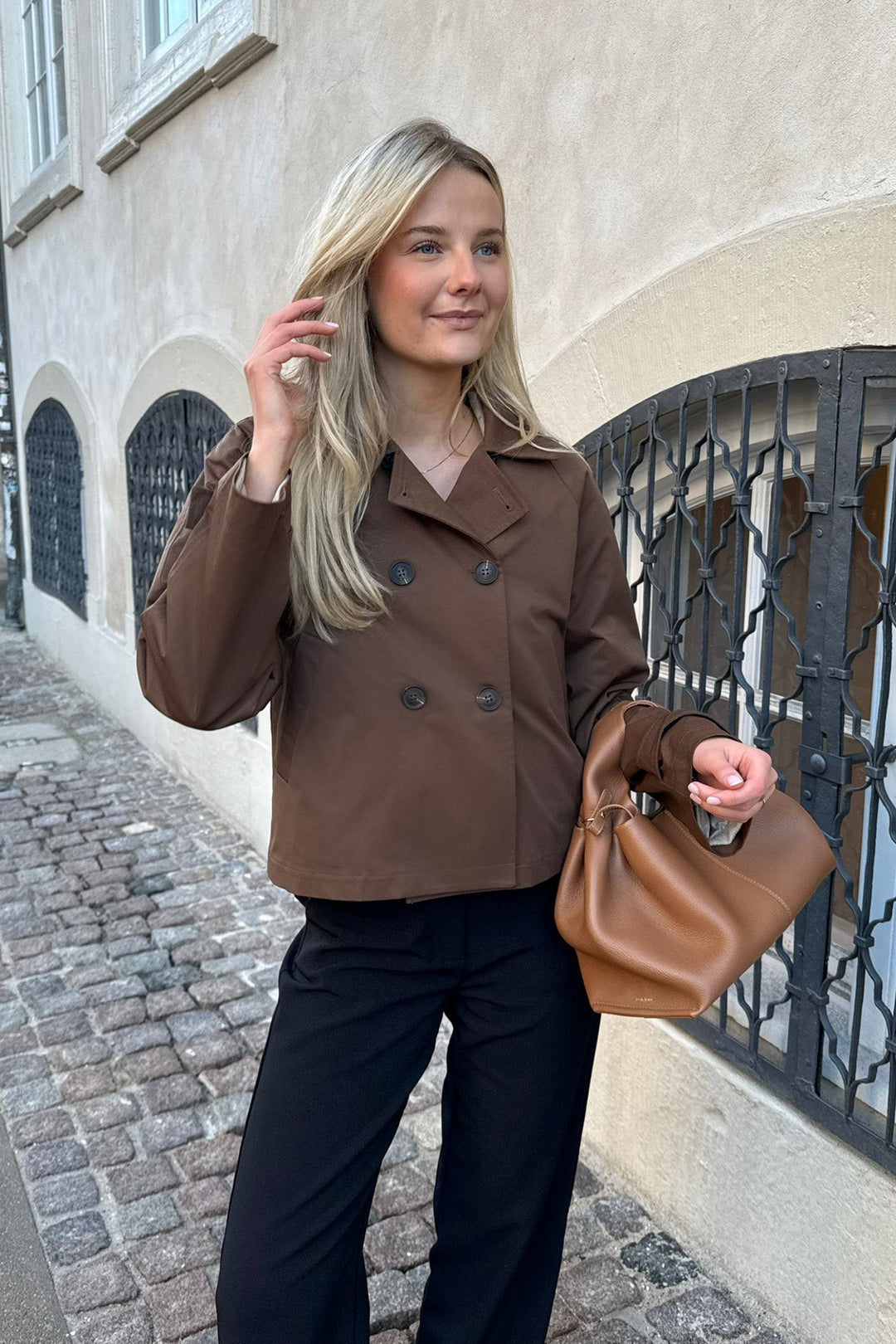 Luna Trenchcoat Dark Brown | Yttertøy | Smuk - Dameklær på nett