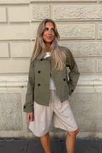 Luna Trenchcoat Dark Khaki