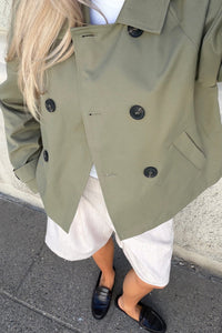 Luna Trenchcoat Dark Khaki