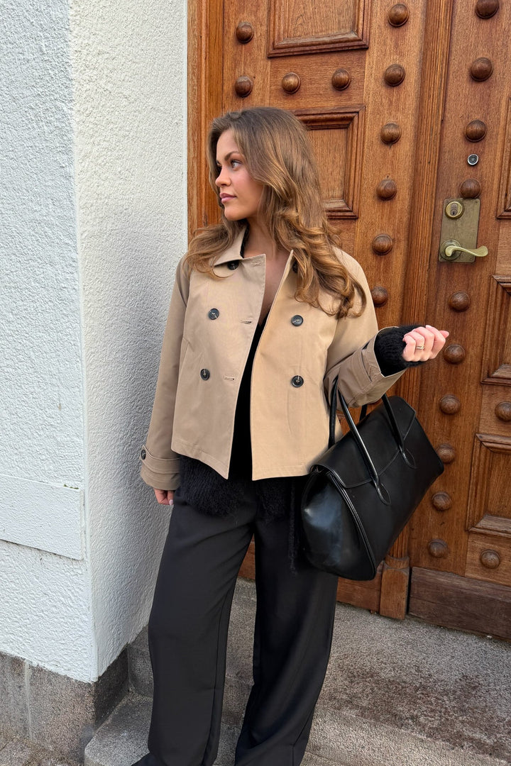 Luna Trenchcoat Light Brown | Yttertøy | Smuk