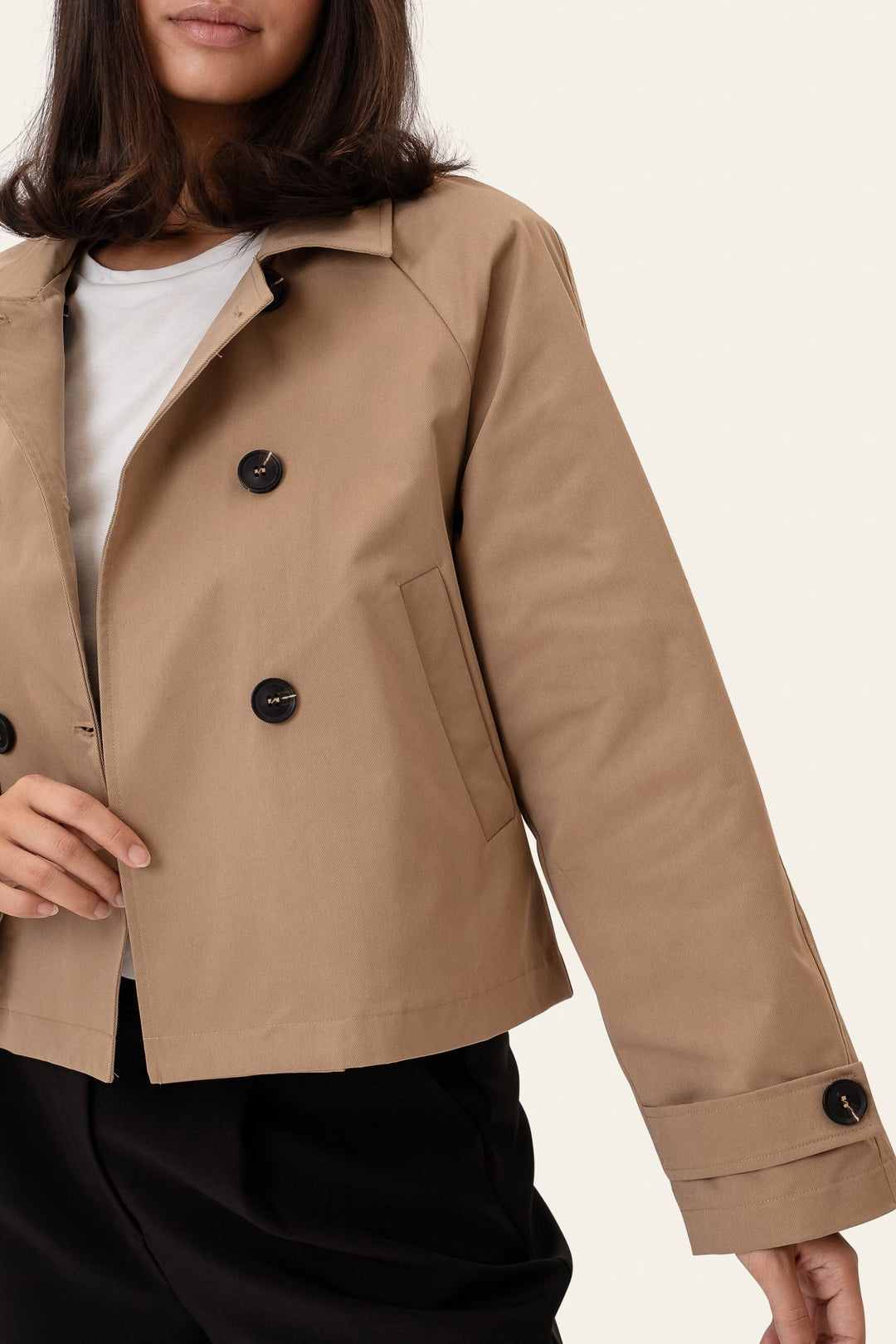 Luna Trenchcoat Light Brown | Yttertøy | Smuk