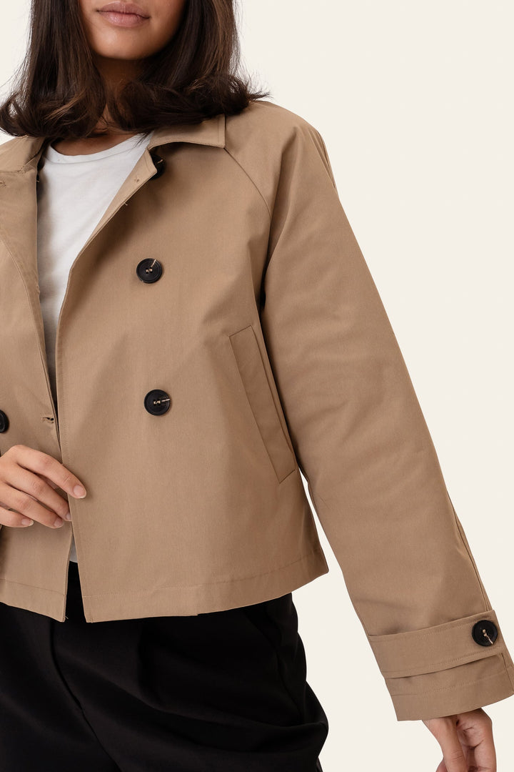Luna Trenchcoat Light Brown | Yttertøy | Smuk
