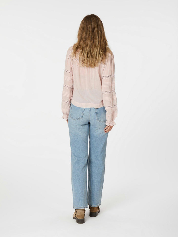 Lyla S Voile Blouse Dusty Rose | Skjorter og bluser | Smuk - Dameklær på nett