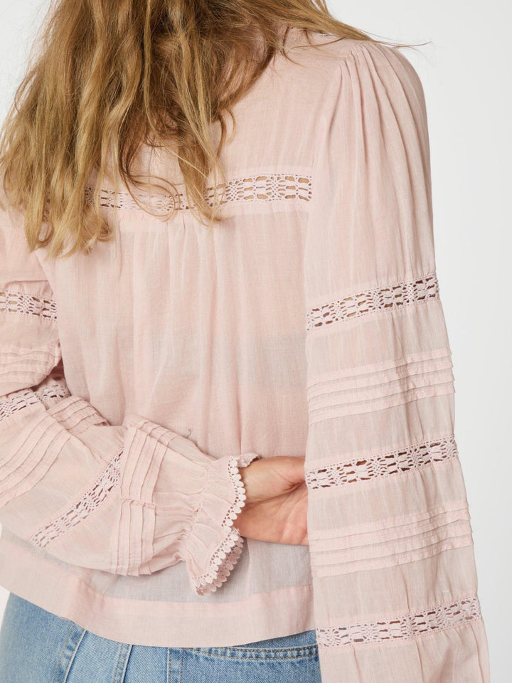 Lyla S Voile Blouse Dusty Rose | Skjorter og bluser | Smuk - Dameklær på nett