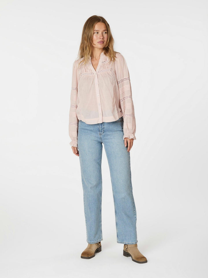 Lyla S Voile Blouse Dusty Rose | Skjorter og bluser | Smuk - Dameklær på nett