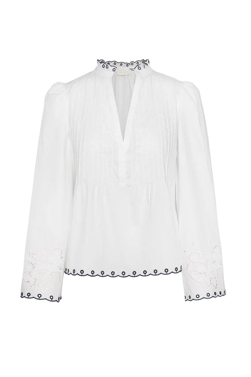 Lynn Blouse White | Skjorter og bluser | Smuk