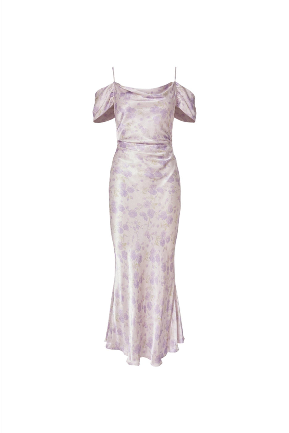 Lyra Dress Lilac Jasmine Print | Kjoler | Smuk - Dameklær på nett