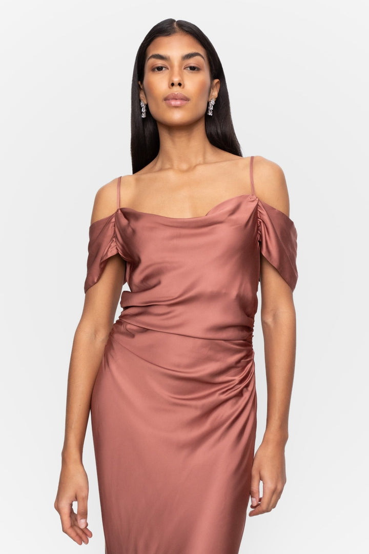 Lyra Dress Terracotta | Kjoler | Smuk - Dameklær på nett