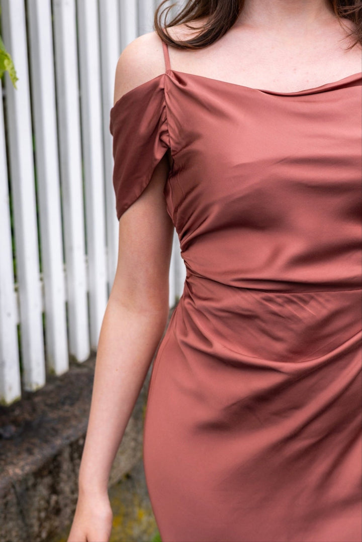 Lyra Dress Terracotta | Kjoler | Smuk - Dameklær på nett