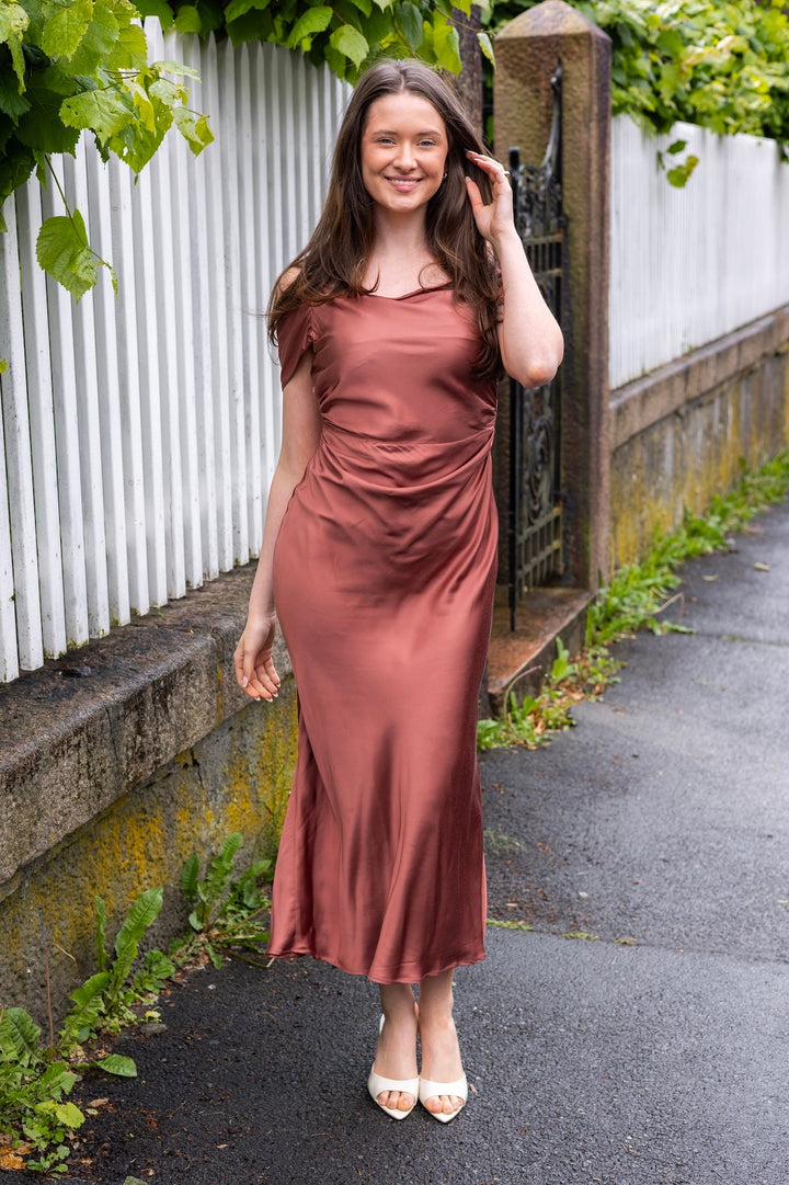 Lyra Dress Terracotta | Kjoler | Smuk - Dameklær på nett