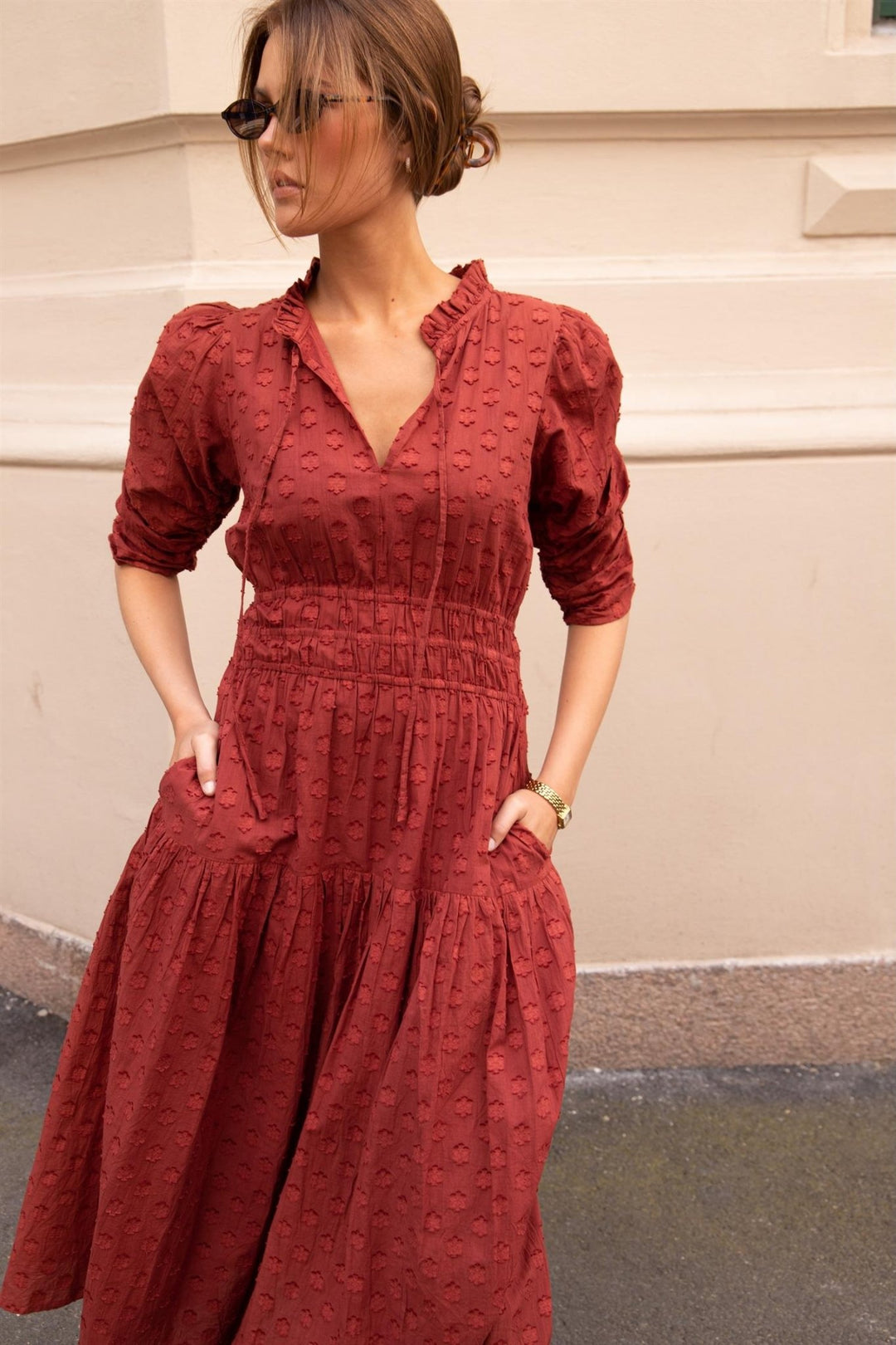 Madison Dress Cinnamon | Kjoler | Smuk - Dameklær på nett