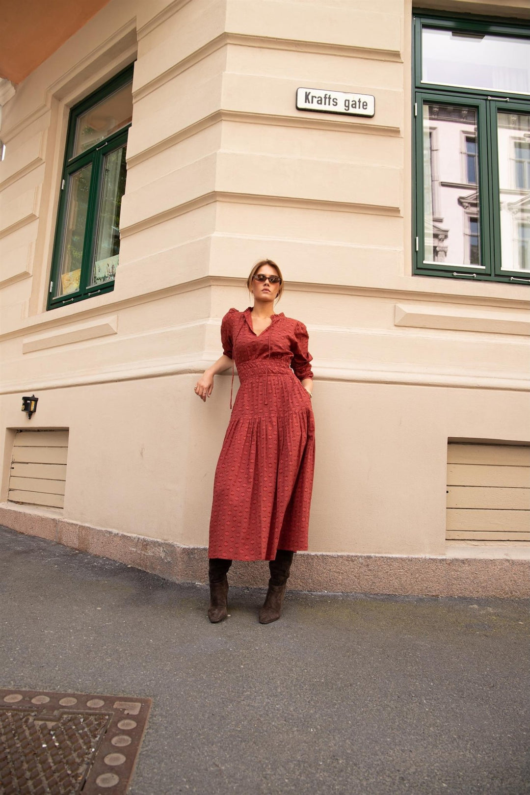 Madison Dress Cinnamon | Kjoler | Smuk - Dameklær på nett