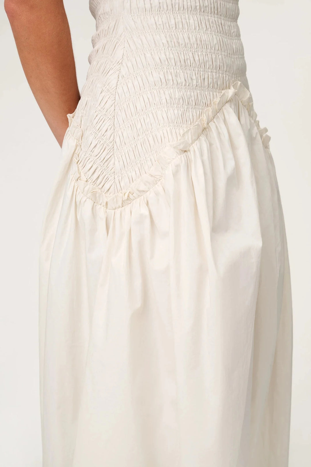 Madrid Dress Créme White | Kjoler | Smuk