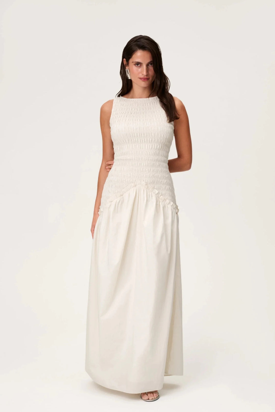 Madrid Dress Créme White | Kjoler | Smuk
