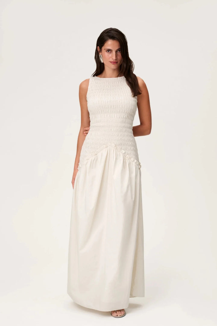 Madrid Dress Créme White | Kjoler | Smuk