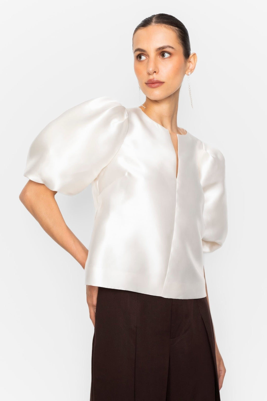 Maeve Blouse Cream | Skjorter og bluser | Smuk - Dameklær på nett