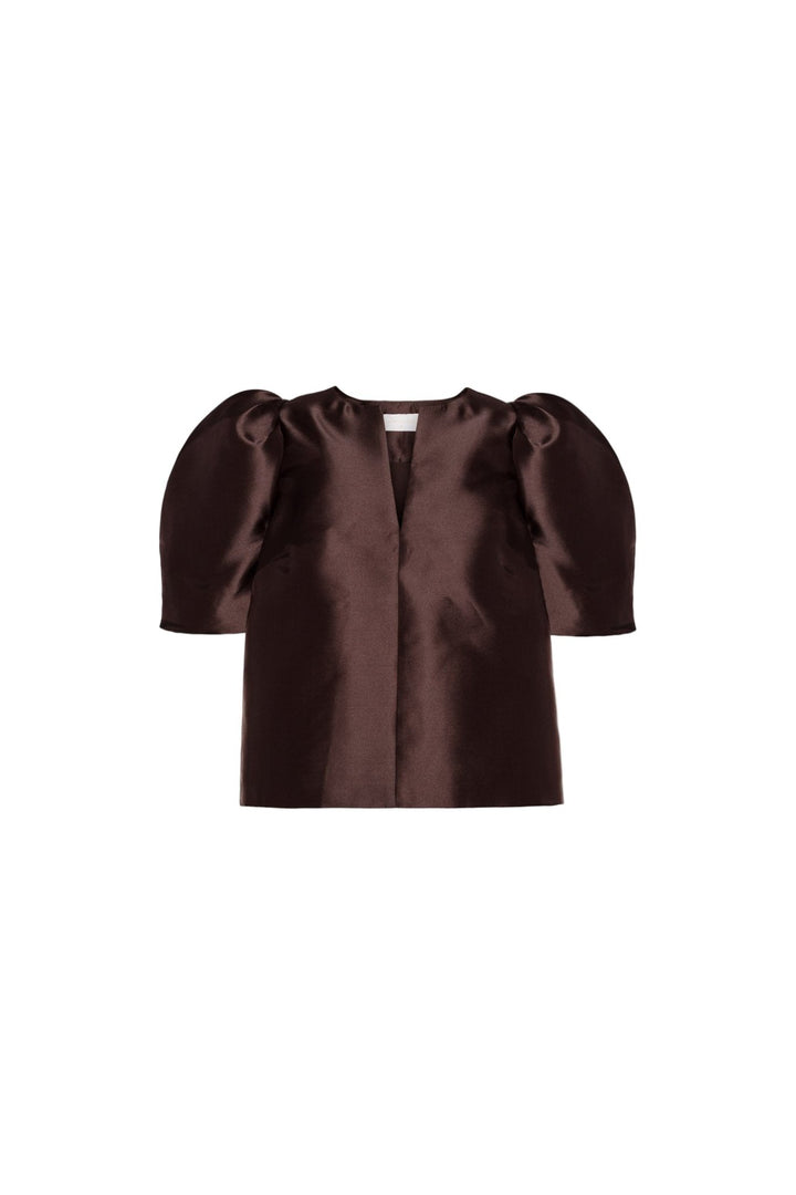 Maeve Blouse Dark Brown | Skjorter og bluser | Smuk - Dameklær på nett