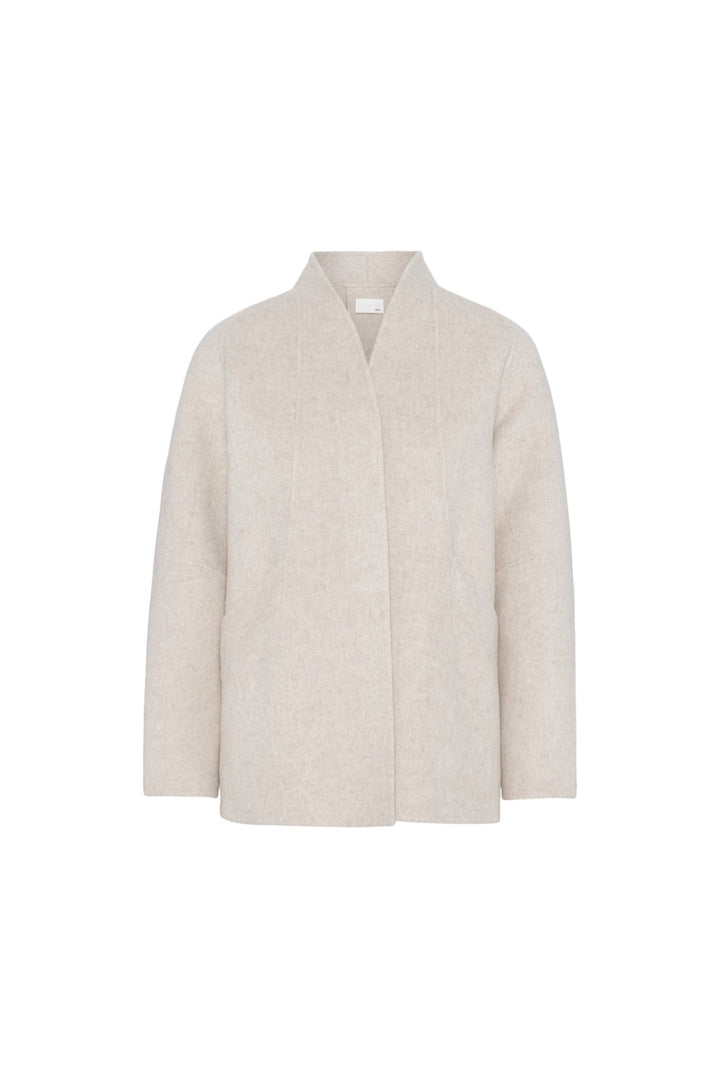 Magaret Jacket Greige Melange | Yttertøy | Smuk - Dameklær på nett