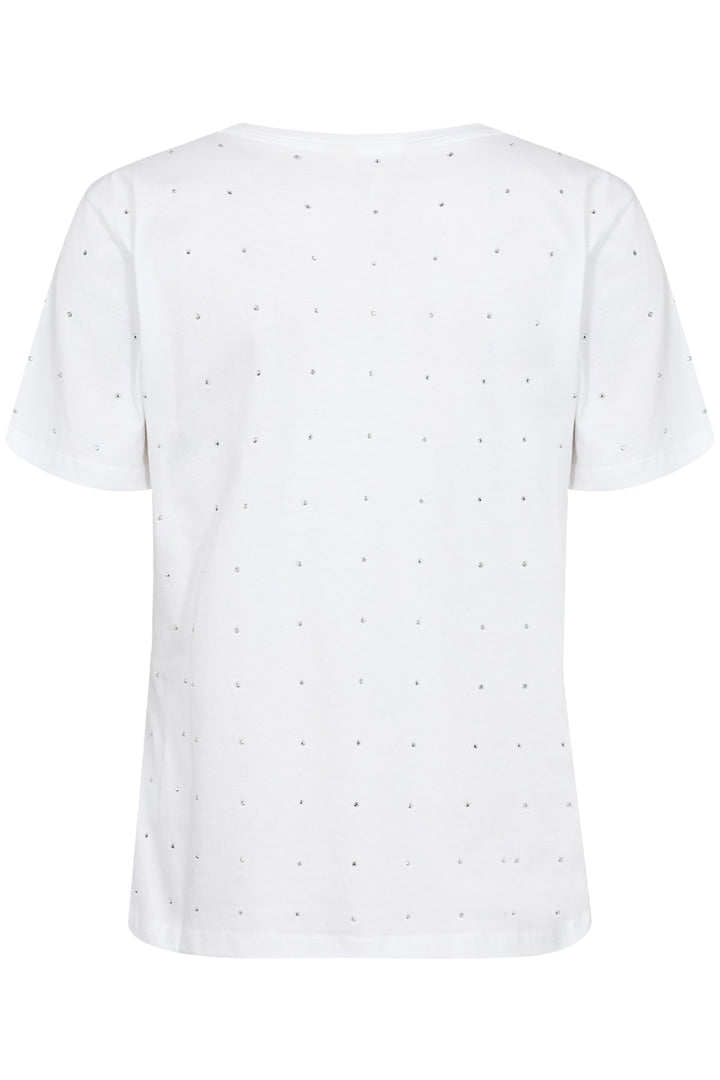 Maggipw T-Shirt White Shine Hot Fix | Skjorter og bluser | Smuk - Dameklær på nett