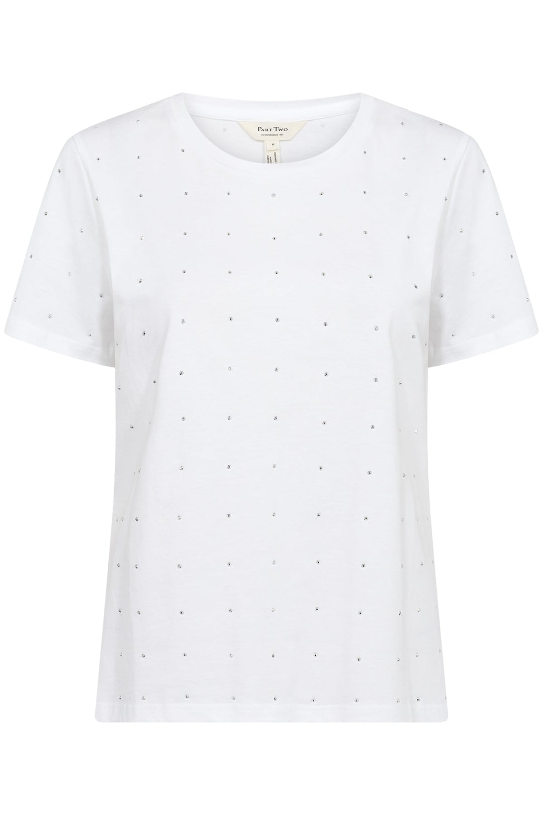 Maggipw T-Shirt White Shine Hot Fix | Skjorter og bluser | Smuk - Dameklær på nett