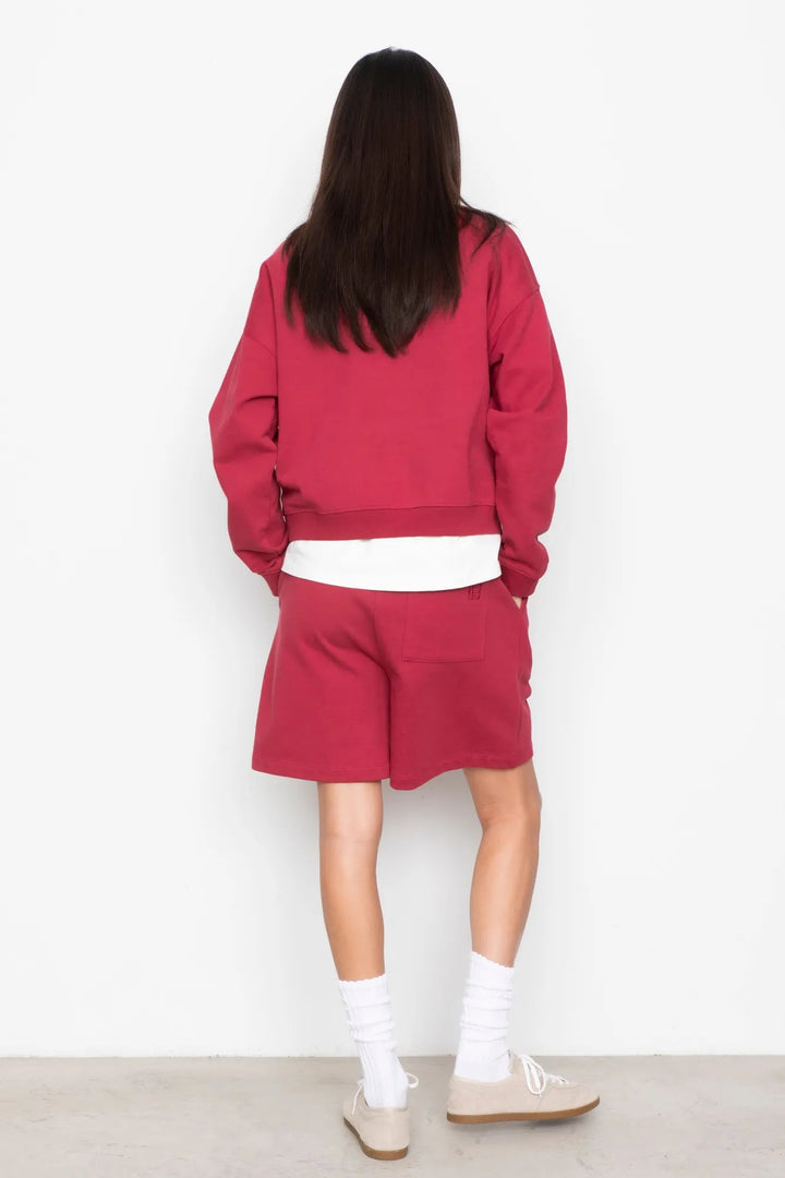 Maggy Sweatshorts Berry | Shorts | Smuk